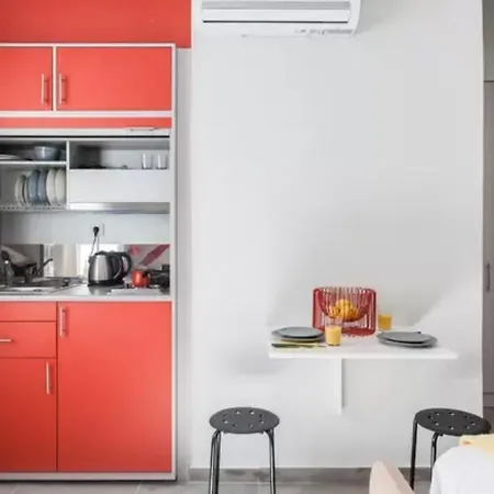 Colorful Apartment In Athens